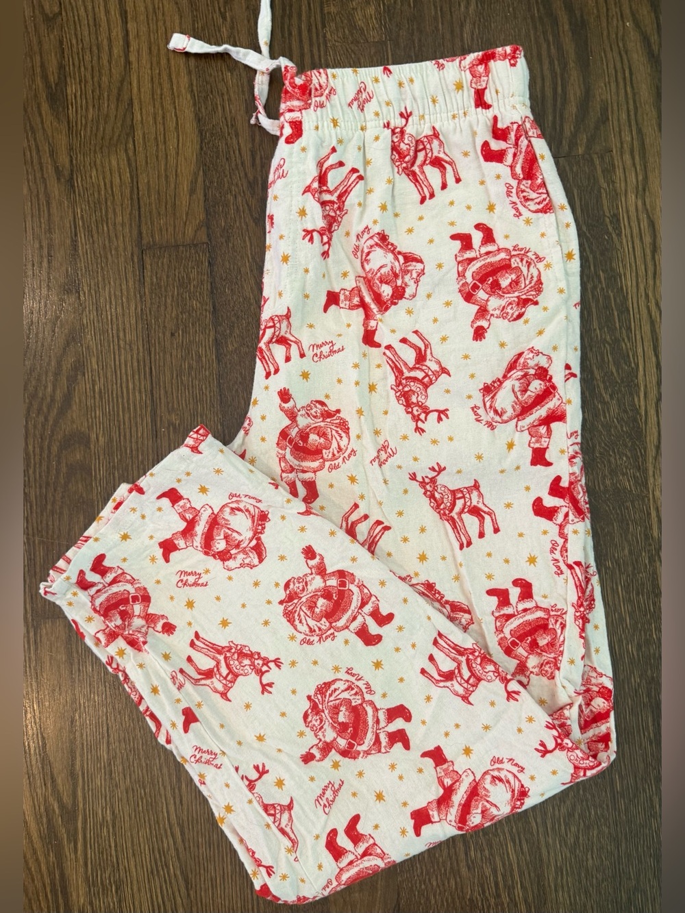 Old Navy Santa PJ Flannel Pants